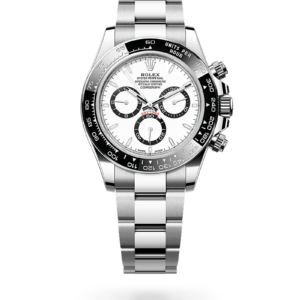 Rolex 
 Cosmograph Daytona
 Oyster, 40 mm, acero Oystersteel
 M126500LN-0001