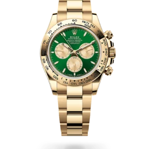 Rolex 
 Cosmograph Daytona
 Oyster, 40 mm, oro amarillo
 M126508-0008
