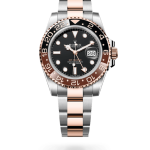 Rolex 
 GMT-Master II
 Oyster, 40 mm, acero Oystersteel y oro Everose
 M126711CHNR-0002