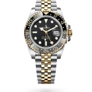 Rolex 
 GMT-Master II
 Oyster, 40 mm, acero Oystersteel y oro amarillo
 M126713GRNR-0001