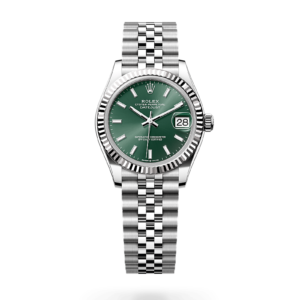 Rolex 
 Datejust 31
 Oyster, 31 mm, acero Oystersteel y oro blanco
 M278274-0018