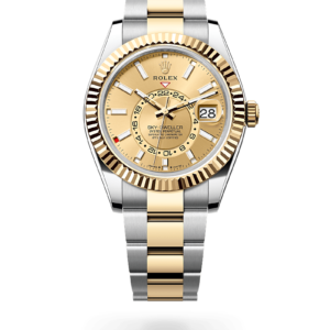 Rolex 
 Sky-Dweller
 Oyster, 42 mm, acero Oystersteel y oro amarillo
 M336933-0001