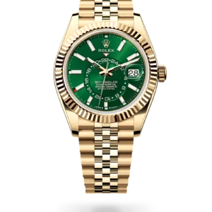 Rolex 
 Sky-Dweller
 Oyster, 42 mm, oro amarillo
 M336938-0008