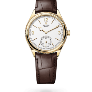 Rolex 
 1908
 39 mm, oro amarillo de 18 quilates, acabado pulido
 M52508-0006
