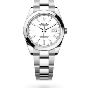 Rolex 
Datejust 41
Oyster, 41 mm, acero Oystersteel
M126300-0005