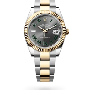Rolex 
Datejust 41
Oyster, 41 mm, acero Oystersteel y oro amarillo
M126333-0019