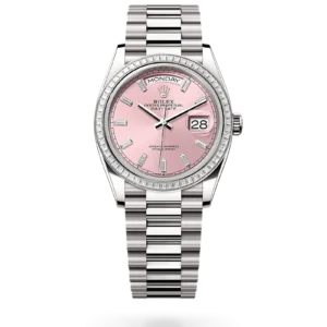 Rolex 
Day-Date 36
Oyster, 36 mm, oro blanco y diamantes
M128399TBR-0029