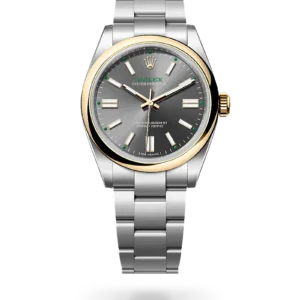 Rolex 
Oyster Perpetual 41
Oyster, 41 mm, acero Oystersteel y oro amarillo
M134303-0001