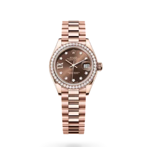 Rolex 
Lady-Datejust
Oyster, 28 mm, oro Everose y diamantes
M279135RBR-0001