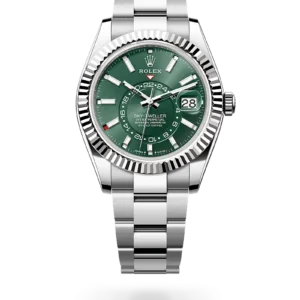 Rolex 
Sky-Dweller
Oyster, 42 mm, acero Oystersteel y oro blanco
M336934-0001